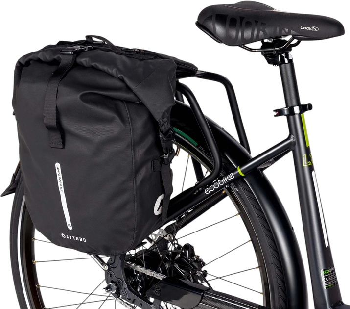 Sakwa rowerowa Attabo APB-295 20 l Black (5904823999570) - obraz 8