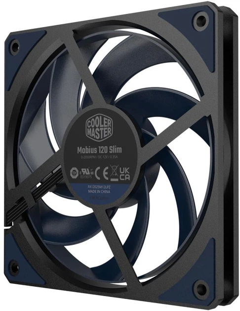 Wentylator Cooler Master Mobius 120 Slim (MFZ-S2NN-25NPK-R1) - obraz 3