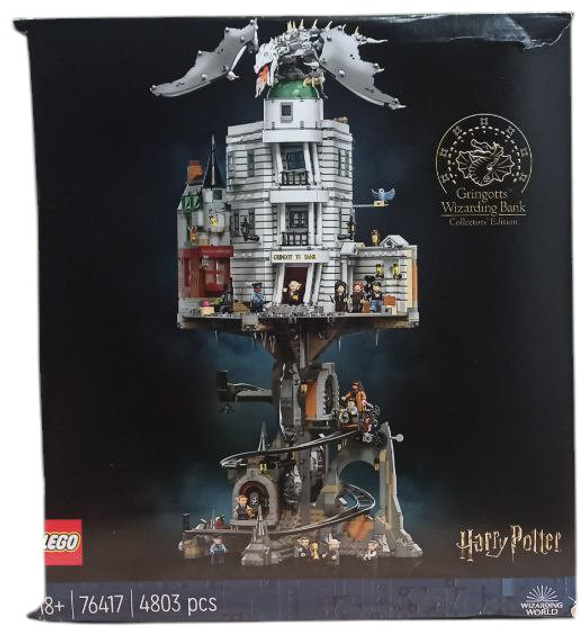 Конструктор LEGO Harry Potter Чарівний банк Грінготтс - колекційне видання 4801 елемент (76417) (955555908528159) - Уцінка - зображення 2