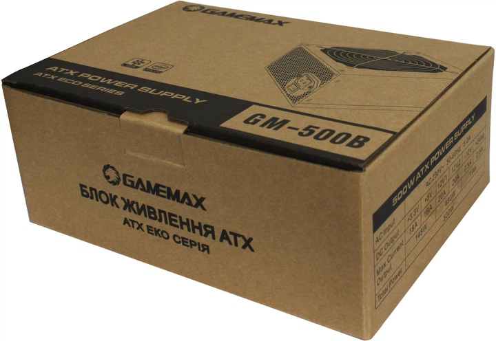 Блок питания 500 Вт GameMax GM-500B - изображение 6