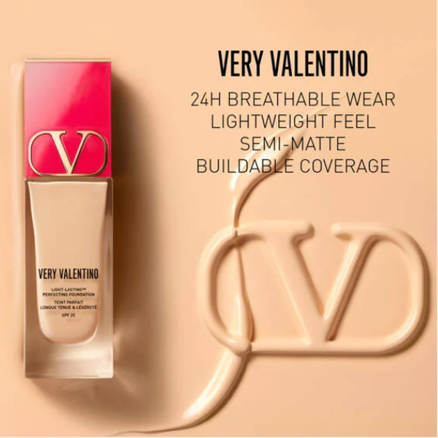 Тональний крем Valentino Very Valentino SPF 25 1 Medium Neutra 25 мл (3614273218221) - зображення 4