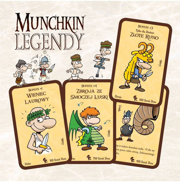 Настільна гра Munchkin Легенди (5901549119541) - зображення 4