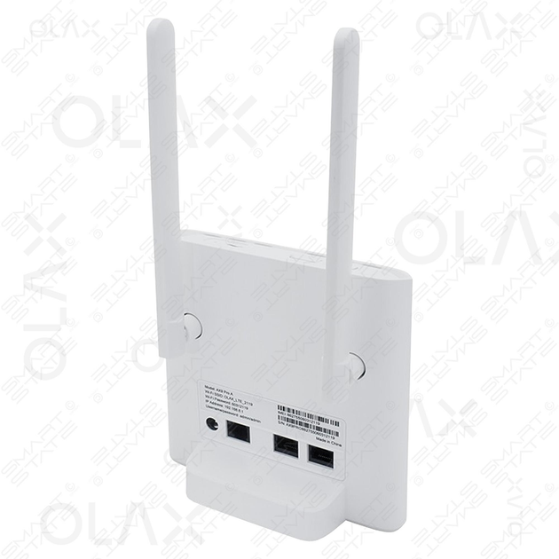 4G LTE WiFi маршрутизатор OLAX AX9 PRO "B" CPE з акумулятором на 4000 мАч + дві антени по 5 dBi| Швидкість до 150 Мбіт/с (Cat.4) | Підтримка до 32 пристроїв - зображення 6