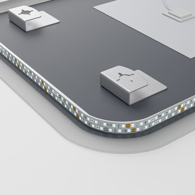 Дзеркало Mixxus Premium BEVEL MA02-90x65-REVERSE (LED Touch, Anti-fog, димер (3-6,5kK)) (MP6641) - зображення 6