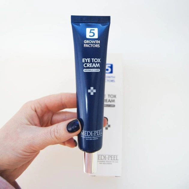 Омолаживающий лифтинг крем для век с пептидным комплексом MEDI-PEEL 5 Growth Factors Eye Tox Cream , 40 ml - Фото 2 Омолаживающий лифтинг крем для век с пептидным комплексом MEDI-PEEL 5 Growth Factors Eye Tox Cream , 40 ml - изображение 2