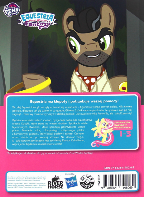Podręcznik RPG Black Monk Equestria: Puszcz Wodze Fantazji - Klątwa Statuetek + Ekran Mistrza Gry (9788364198069) - obraz 4