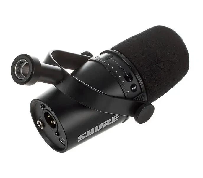Студійний мікрофон для ПК стрімінгу подкастів SHURE MV7 (USB / XLR