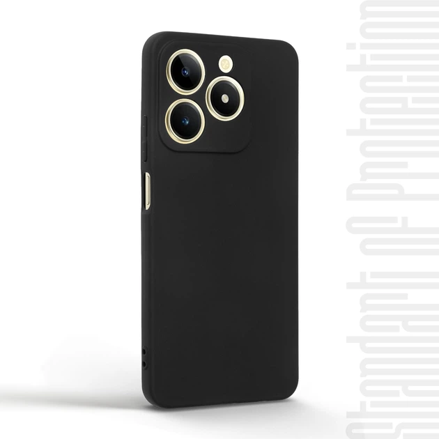 Чохол для смартфона Realme C61 4G ArmorStandart Matte Slim Fit Black Camera cover (ARM80568) - зображення 2