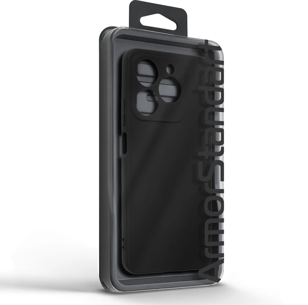 Чохол для смартфона Realme C61 4G ArmorStandart Matte Slim Fit Black Camera cover (ARM80568) - зображення 5