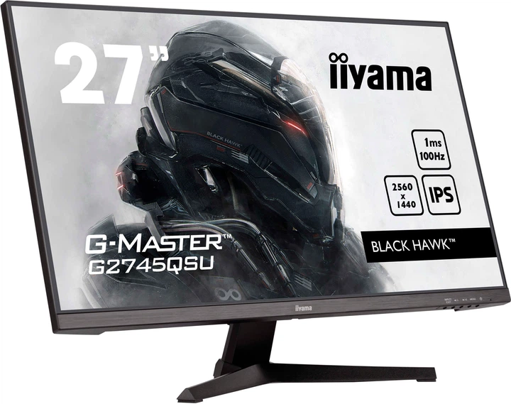 Монітор 27" iiyama G-Master Black Hawk G2745QSU-B2 - зображення 3