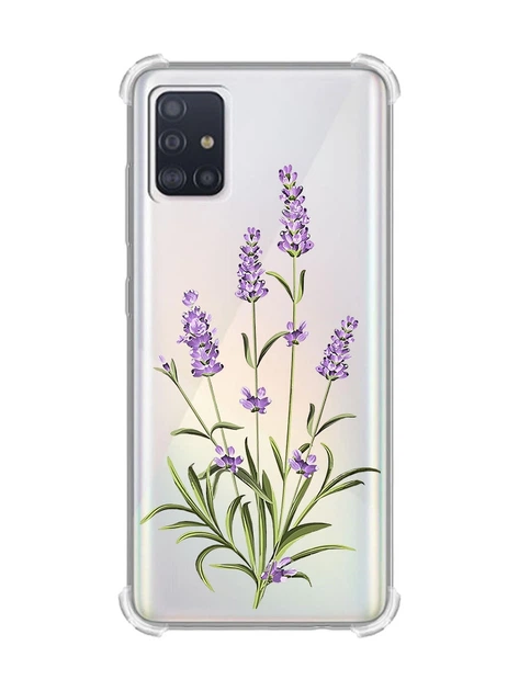 Чохол з потовщеними кутами на Samsung Galaxy A71 / A715 :: Гілочки лаванди (принт 266) - Фото 1 Чохол з потовщеними кутами на Samsung Galaxy A71 / A715 :: Гілочки лаванди (принт 266) - зображення 1