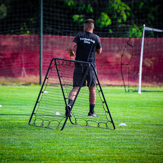 Тренажерна сітка двостороння OneTeam Rebounder SR1212 120 x 120 см (5904823010336) - зображення 7