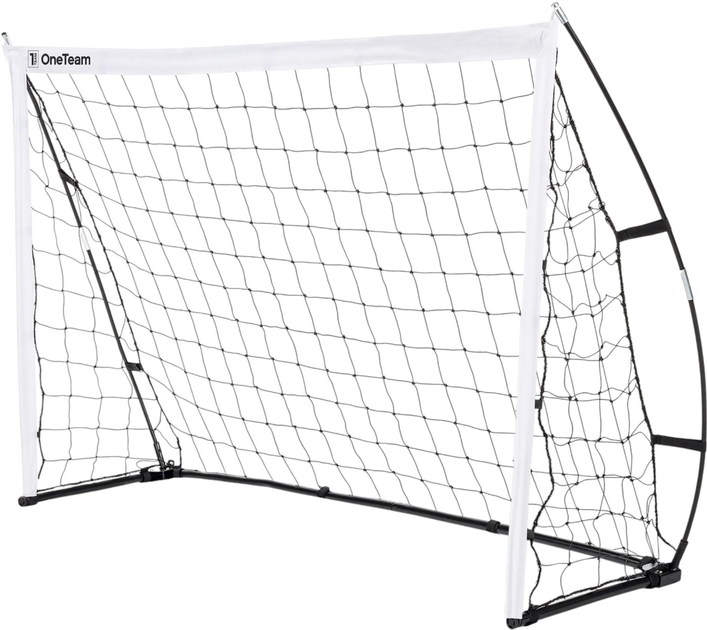Bramka do piłki nożnej OneTeam Flex OT-SNG1812 180 x 120 cm (5904823010398) - obraz 3