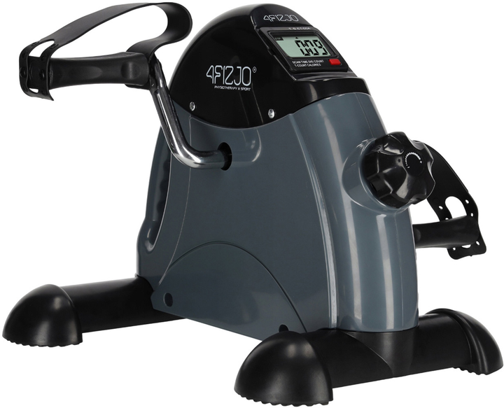 Міні велотренажер 4FIZJO Active 2 в 1 для рук та ніг Grey/Black (P-5905973401708) - зображення 1
