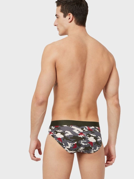 Труси сліпи чоловічі Emporio Armani XL Сірий (1P508-110814сер) - Фото 2 Труси сліпи чоловічі Emporio Armani XL Сірий (1P508-110814сер) - изображение 2