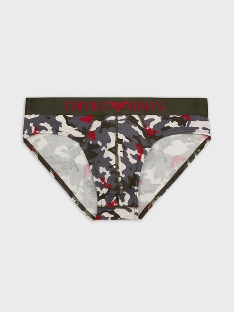 Труси сліпи чоловічі Emporio Armani XL Сірий (1P508-110814сер) - Фото 5 Труси сліпи чоловічі Emporio Armani XL Сірий (1P508-110814сер) - изображение 5