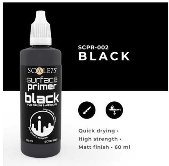 Podkład Scale75 Primer Surface Black 60 ml (8412548244457) - obraz 2