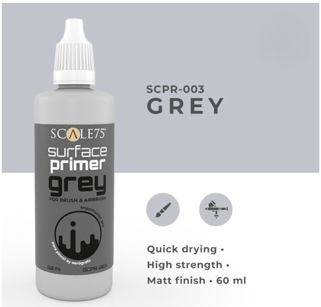 Podkład Scale75 Primer Surface Grey 60 ml (8412548253336) - obraz 2