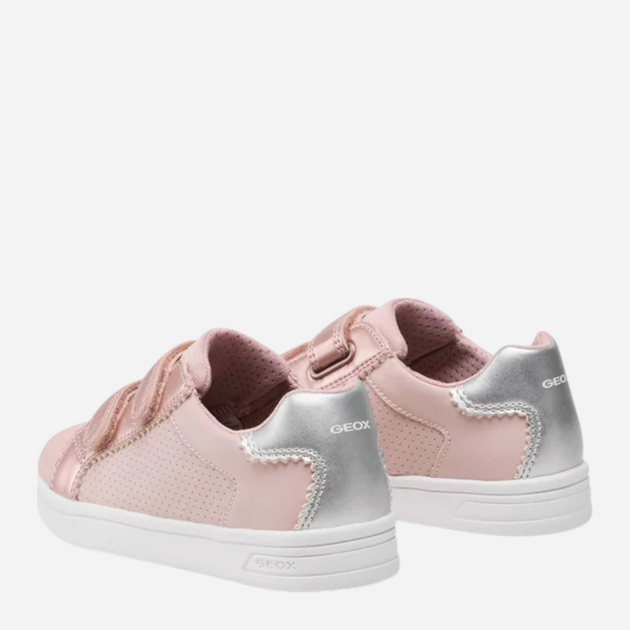 Sneakersy młodzieżowe dziewczęce Geox J254MD054AJ-CK81W 35 Różowe (8050036492753) - obraz 4