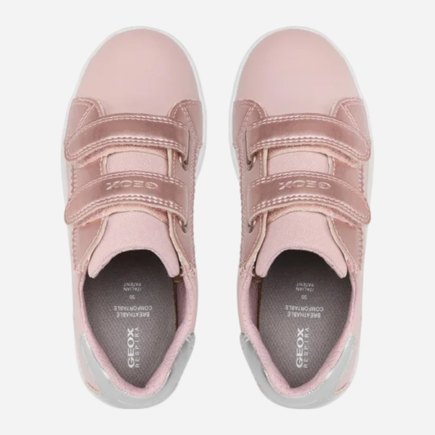 Sneakersy młodzieżowe dziewczęce Geox J254MD054AJ-CK81W 35 Różowe (8050036492753) - obraz 5