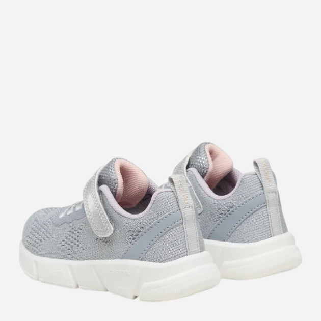 Buty sportowe młodzieżowe dziewczęce Geox J25DLD07QBC-C1316 37 Srebrne (8050036486417) - obraz 4