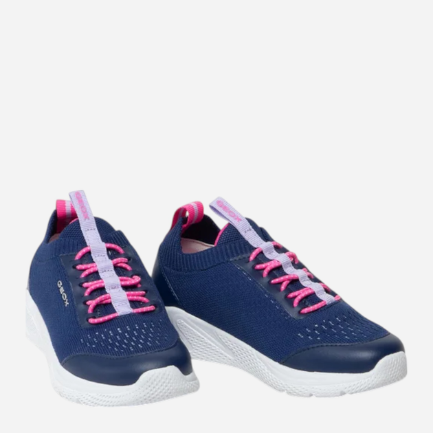 Buty sportowe dziecięce dla dziewczynki Geox J25FWB0006K-C4268 30 Granatowe (8050036488381) - obraz 3