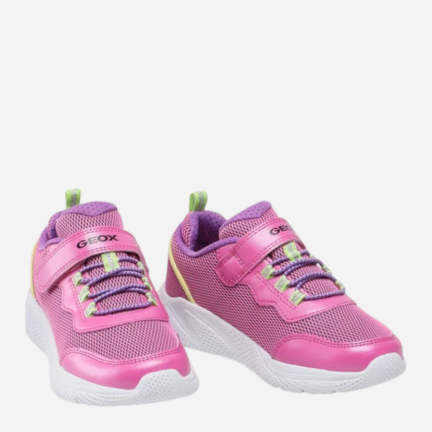 Buty sportowe dziecięce dla dziewczynki Geox J25FWD07TBC-C8221 33 Fuksja (8050036541307) - obraz 3