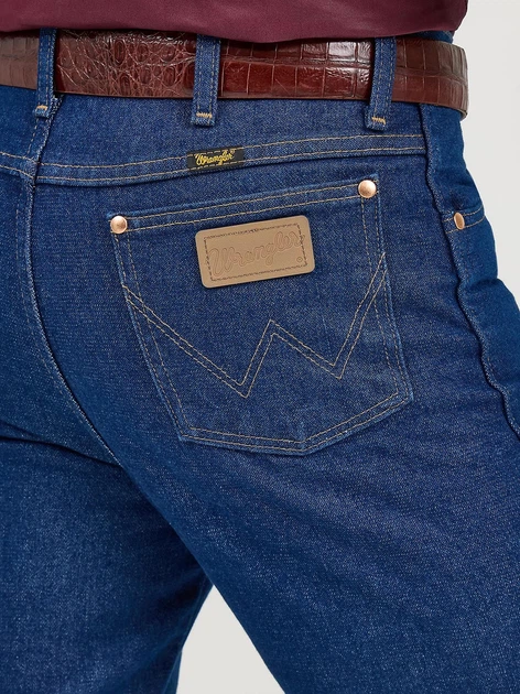 Джинсы Wrangler Cowboy Cut Slim Fit Jeans Color: Prewashed Indigo (936PWD) W38 L32 - Фото 5 Джинсы Wrangler Cowboy Cut Slim Fit Jeans Color: Prewashed Indigo (936PWD) W38 L32 - зображення 5