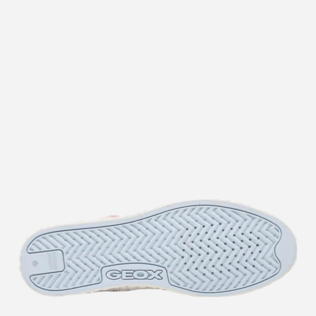 Дитячі високі кеди для дівчинки Geox J3504B00954-C8W0B 34 Світло-рожеві (8056206084964) - зображення 5