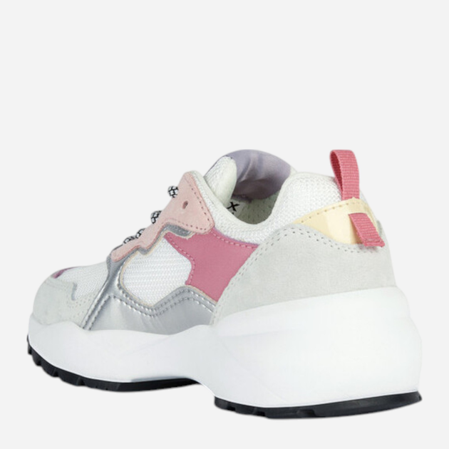 Buty sportowe młodzieżowe dziewczęce Geox J35GTA01122-C1364 36 Białe (8056206207851) - obraz 3