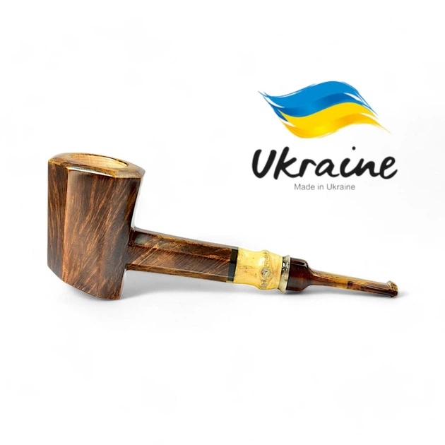 Трубка из дерева бриара ручной работы Freehand №970 - изображение 2