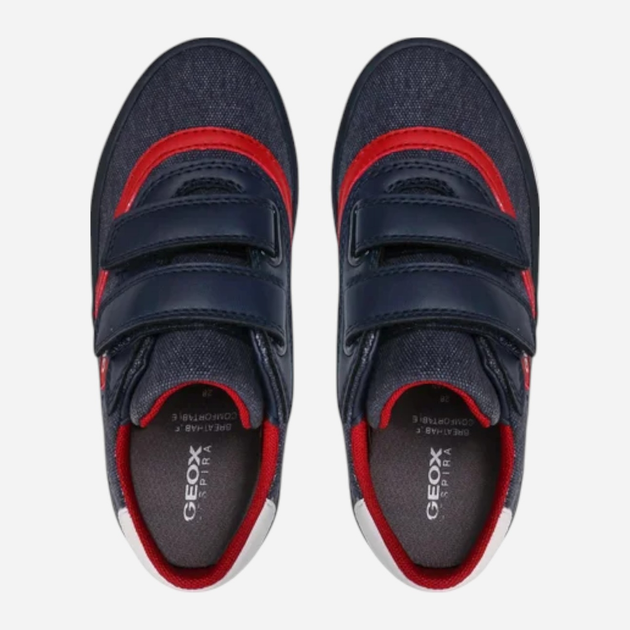 Дитячі кеди для хлопчика Geox J255CA01054-C0735 28 Темно-сині (8050036493644) - зображення 5