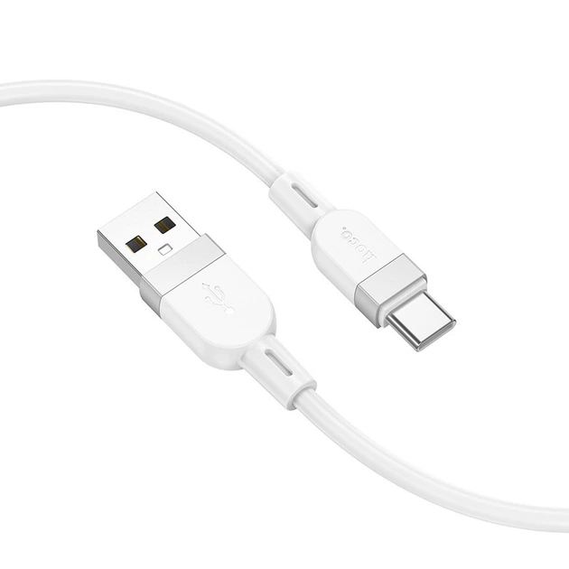 USB кабель Type-C для зарядки телефону / Провід шнур Юсб Тайп сі для швидкої зарядки та передачі даних 1м TC7 - зображення 2