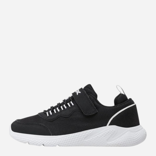 Buty sportowe chłopięce z białą podeszwą Geox J25GBE07TCE-C0127 32 Czarne (8056206062443) - obraz 3