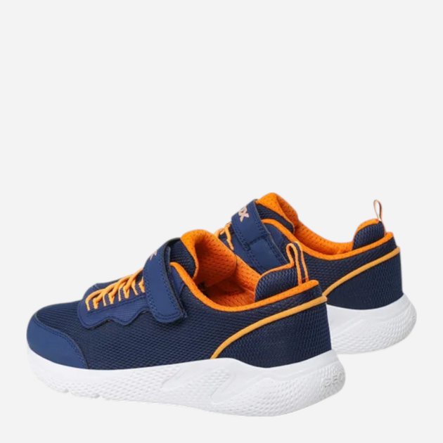 Buty sportowe młodzieżowe chłopięce z białą podeszwą Geox J25GBE07TCE-C0659 36 Granatowe (8050036543240) - obraz 4