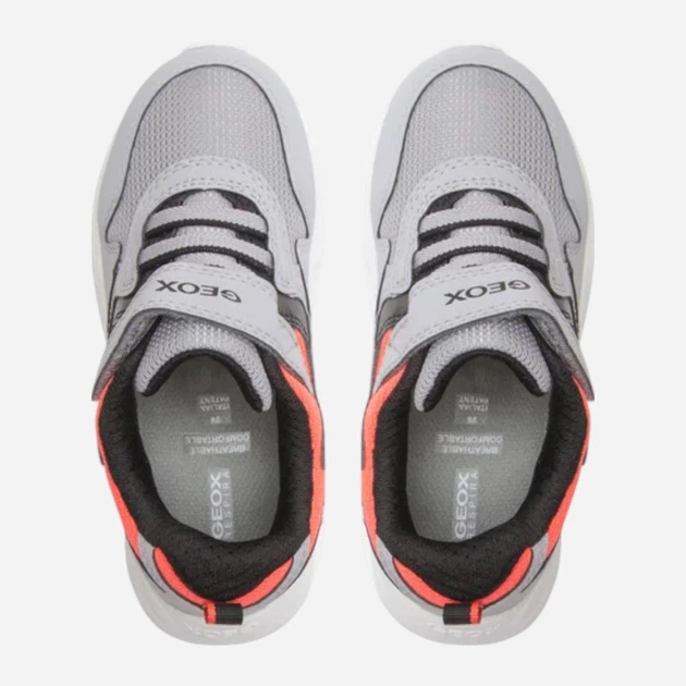 Підліткові кросівки для дівчинки Geox J267NA0CE14-C0051 35 Сірі (8050036985279) - зображення 4