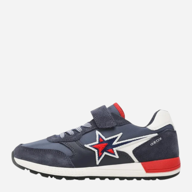 Buty sportowe chłopięce na rzepy Geox J269EB0FU22-C0735 34 Granatowe (8056206066847) - obraz 3