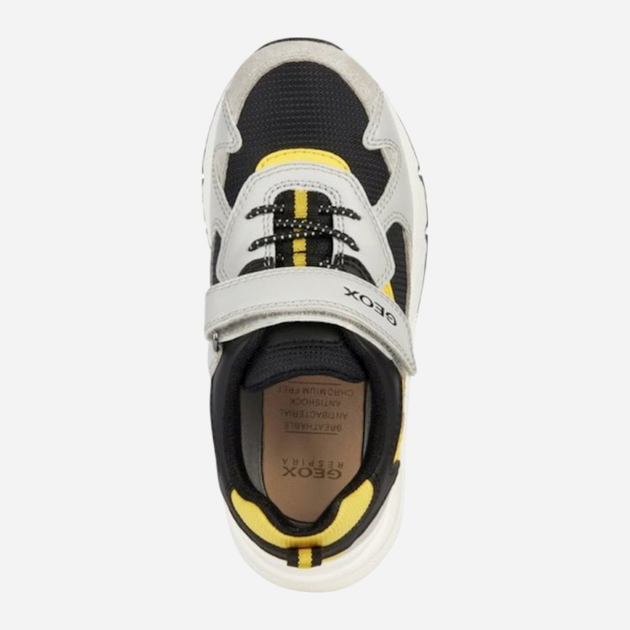Buty sportowe chłopięce na rzepy Geox J26H0C01122-C0030 34 Szare (8056206065765) - obraz 3