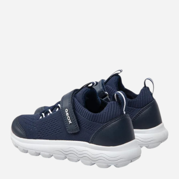Buty sportowe chłopięce z białą podeszwą Geox J26H7C06KBC-C4002 34 Granatowe (8050036849250) - obraz 3