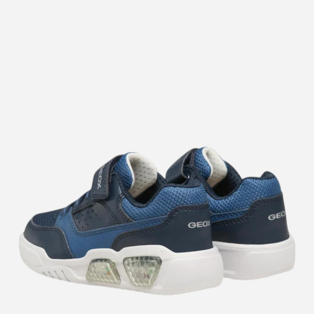 Sneakersy chłopięce świecące LED Geox J35GVB0BU11-C0700 33 Granatowe (8056206077652) - obraz 5