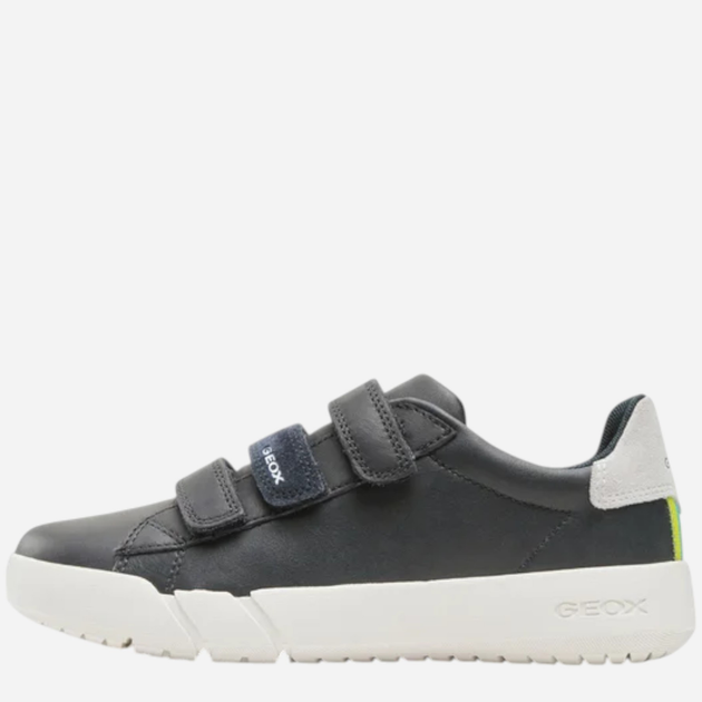 Buty sportowe młodzieżowe chłopięce z białą podeszwą Geox J35GWB08554-C4211 37 Granatowe (8056206078703) - obraz 3