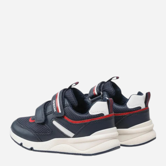 Buty sportowe młodzieżowe chłopięce na rzepy Geox J35H0B01454-C0735 38 Granatowe (8056206083004) - obraz 4