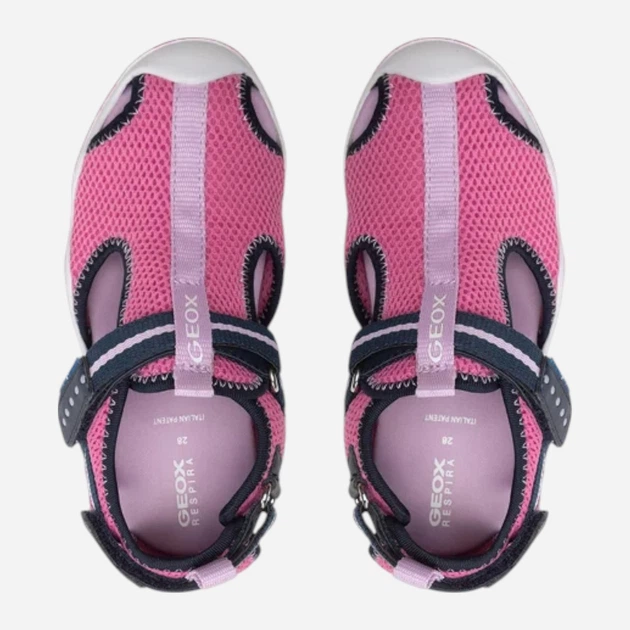 Sandały dziecięce dla dziewczynki Geox J1508A01454-C8NF4 35 Fuksja (8050036536655) - obraz 5
