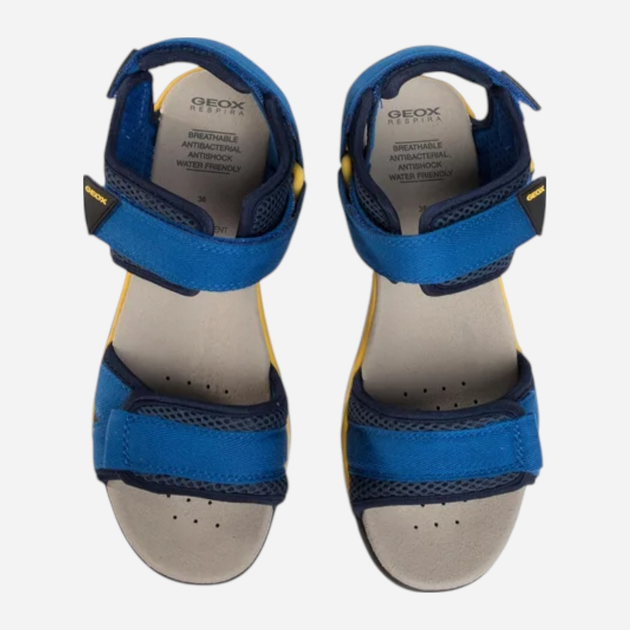 Sandały chłopięce Geox J020RC01411-C0335 36 Niebieskie (8054730455205) - obraz 4