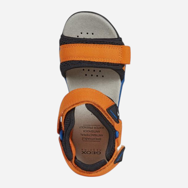 Підліткові сандалії для хлопчика Geox J020RC01411-C0569 35 Помаранчеві (8054730455359) - зображення 4