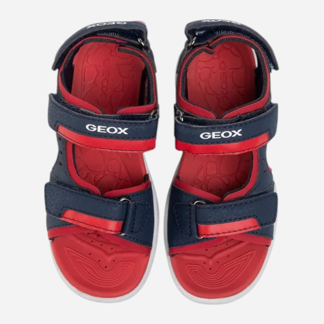 Підліткові сандалії для хлопчика Geox J025XA0CE15-C0735 35 Темно-синій/Червоний (8054730344745) - зображення 4