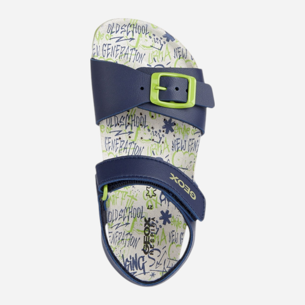 Sandały chłopięce Geox J028LB0003W-C0749 39 Granatowe (8050036973474) - obraz 4