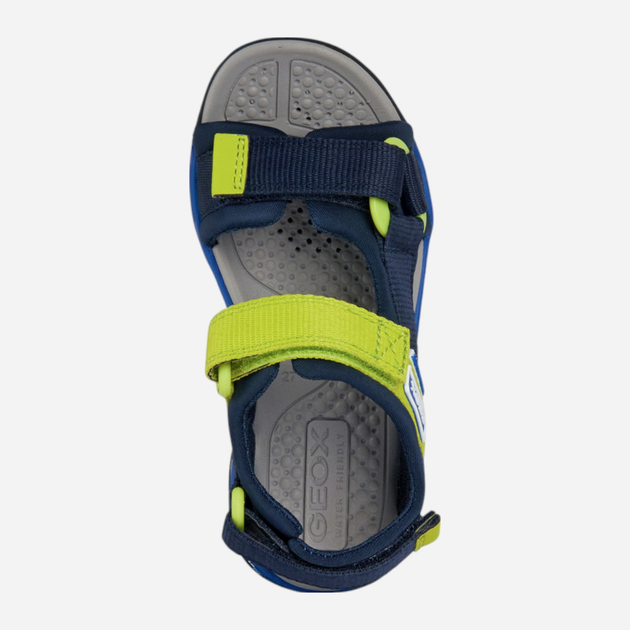 Sandały chłopięce Geox J150RA01511-C0479 33 Granatowe z jasnoniebieskie (8056206057883) - obraz 6