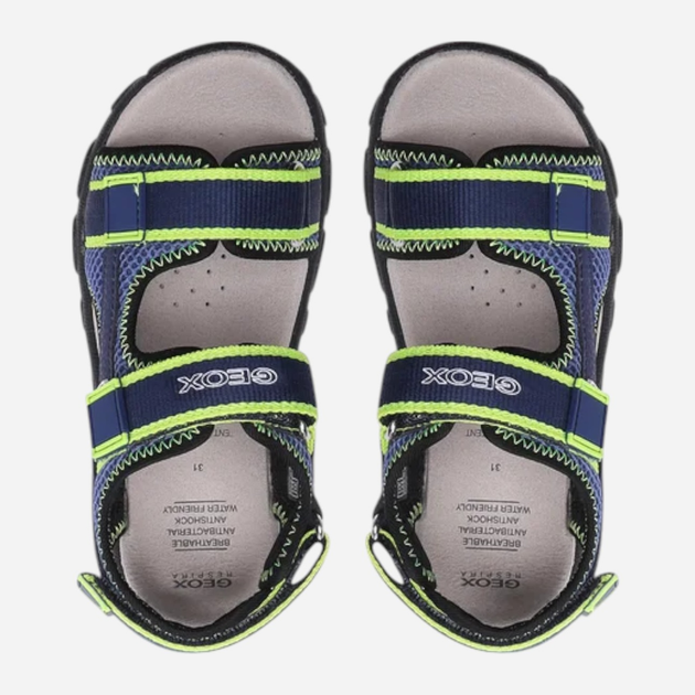 Sandały chłopięce Geox J1524A014CE-C4052 35 Niebieskie (8050036587602) - obraz 5