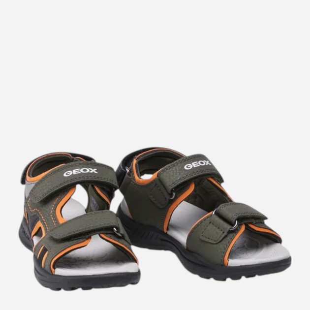 Sandały chłopięce Geox J155XB015CE-C0623 33 Khaki (8050036483072) - obraz 3